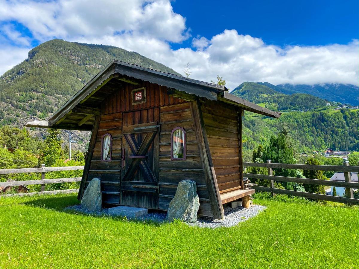 Ferienhaus Oetztal-Lodge Sautens Buitenkant foto